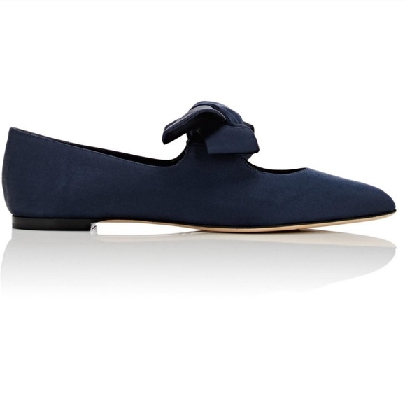 Reserved🎈The Row Elodie Satin Knot Ballet Flats - Picture 2 of 8
